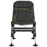 Fishing Chair with Adjustable Mud Legs Foldable Camouflage