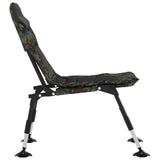 Fishing Chair with Adjustable Mud Legs Foldable Camouflage