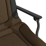 Fishing Chair with Armrest Foldable Taupe - Extra Image