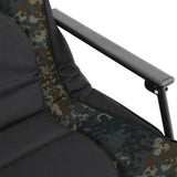 Fishing Bedchair with Adjustable Mud Legs Foldable Camouflage - Extra Image