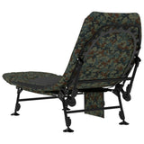 Fishing Bed with Adjustable Mud Legs Foldable Camouflage - 45-Degree Angle