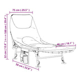 Fishing Bed with Adjustable Mud Legs Foldable Camouflage