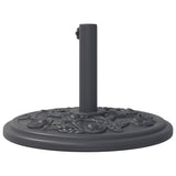 Parasol Base for ?8 / 48 mm Poles 12 kg Round