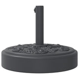 Parasol Base for ?8 / 48 mm Poles 25 kg Round