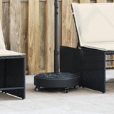 Parasol Base with Wheels for ?8 / 48 mm Poles 27 kg Round