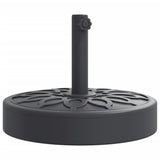 Parasol Base for Ø38 / 48 mm Poles 25 kg Round - Front View