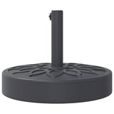 Parasol Base for ?8 / 48 mm Poles 25 kg Round