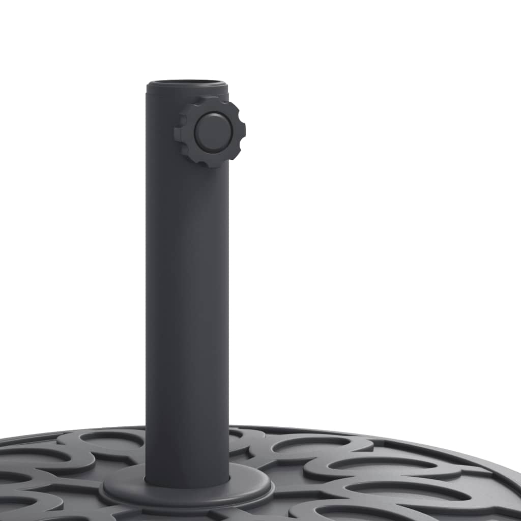 Parasol Base with Wheels for ?8 / 48 mm Poles 27 kg Round