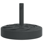 Parasol Base for ?8 / 48 mm Poles 25 kg Round