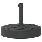 Parasol Base for ?8 / 48 mm Poles 25 kg Round