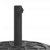 Parasol Base for Ø38 / 48 mm Poles 25 kg Round - Close-Up Angle