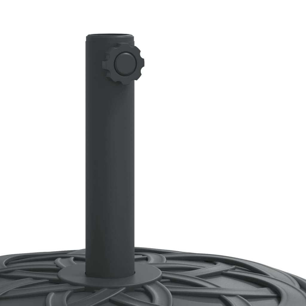 Parasol Base with Wheels for ?8 / 48 mm Poles 27 kg Round