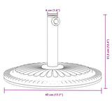 Parasol Base for ?8 / 48 mm Poles 12 kg Round
