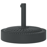 Parasol Base for ?8 / 48 mm Poles 25 kg Round