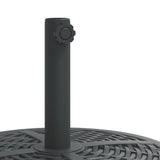 Parasol Base with Wheels for ?8 / 48 mm Poles 27 kg Round