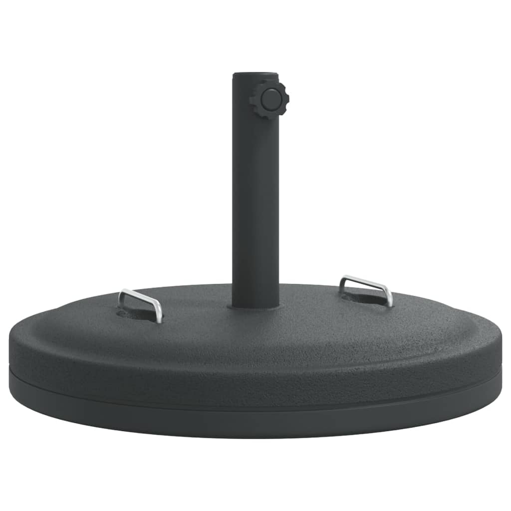 Parasol Base with Handles for ?8 / 48 mm Poles 25 kg Round