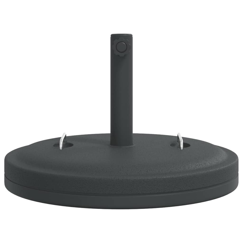 Parasol Base with Handles for ?8 / 48 mm Poles 25 kg Round