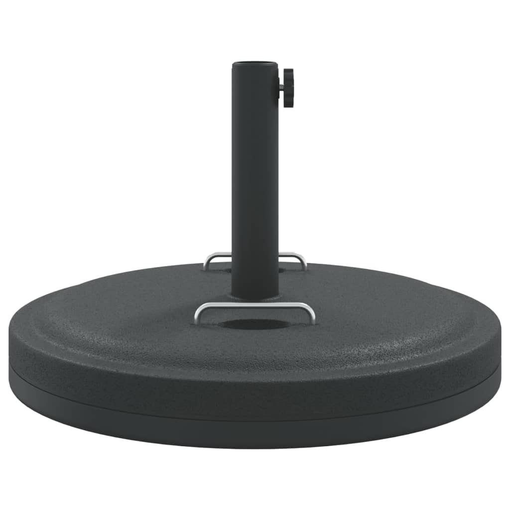 Parasol Base with Handles for ?8 / 48 mm Poles 25 kg Round