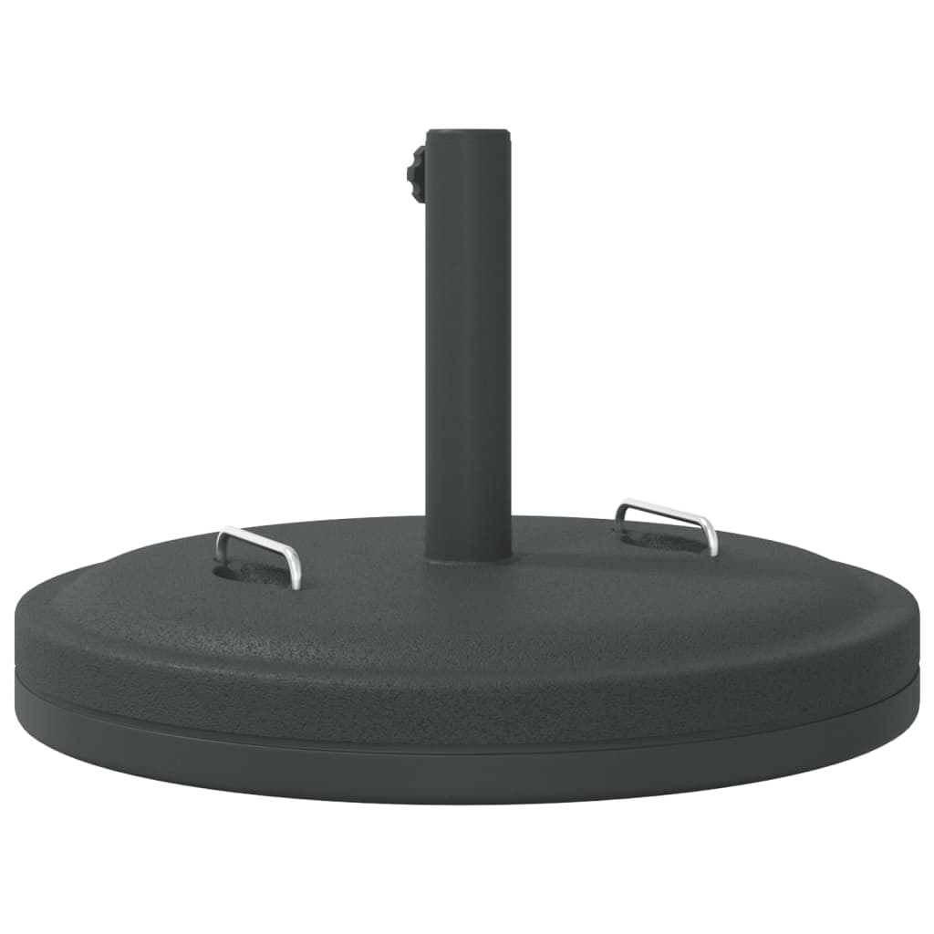 Parasol Base with Handles for ?8 / 48 mm Poles 25 kg Round