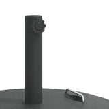Parasol Base with Handles for ?8 / 48 mm Poles 25 kg Round