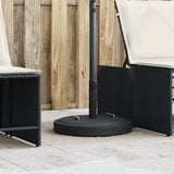 Parasol Base with Handles for ?8 / 48 mm Poles 25 kg Round