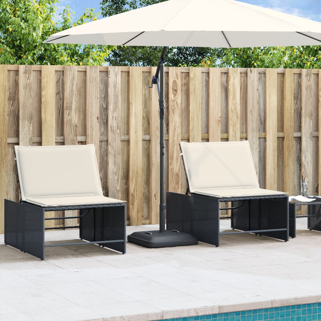 Parasol Base with Handles for ?8 / 48 mm Poles 27 kg Square