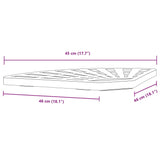 Parasol Base Weight with Handle for Cross Stand Parasols 14 kg - Low Angle