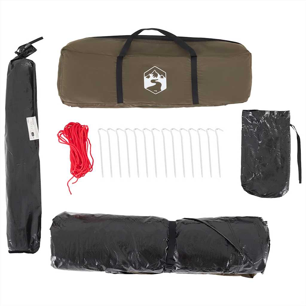 Fishing Tent 2-Person Olive Green Waterproof