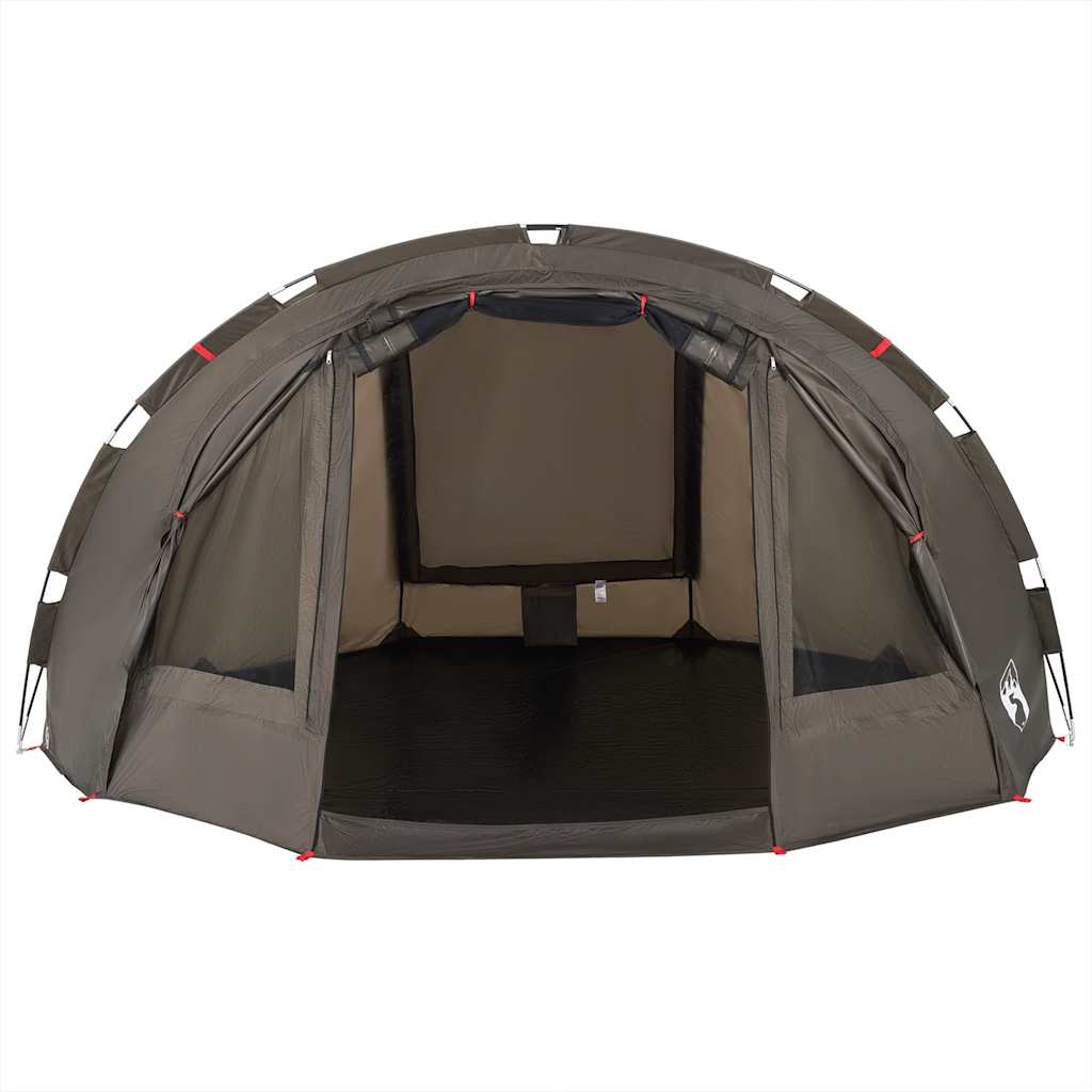Fishing Tent 2-Person Brown Waterproof