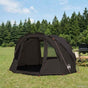 Fishing Tent 2-Person Brown Waterproof