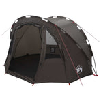 Fishing Tent 2-Person Brown Waterproof
