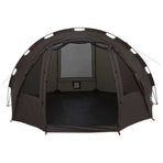 Fishing Tent 2-Person Brown Waterproof