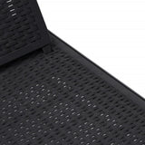 4-Way Height Adjustable Sun Lounger 155.5x57x28 cm Polypropylene - Extra Image