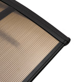 Robot Mower Garage Black 80x101x46 cm - Close-Up Angle