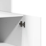 Kitchen Cabinet White 95x50x180 cm Engineered Wood - Low Angle