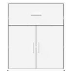 Sideboards 2 pcs White 60x31x70 cm Engineered Wood