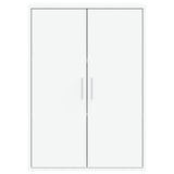Sideboards 2 pcs White 60x31x84 cm Engineered Wood - 45-Degree Angle