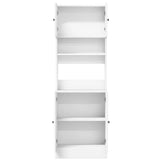 Kitchen Cabinet White 60x50x180 cm Engineered Wood - Low Angle