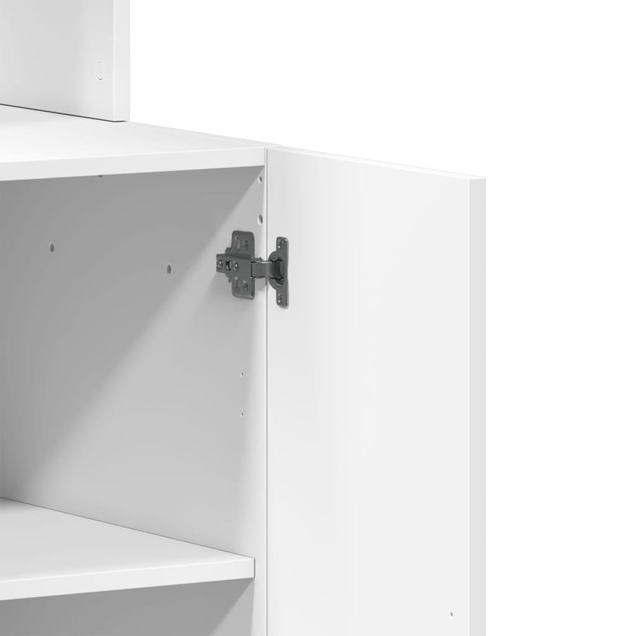 Kitchen Cabinet White 60x50x180 cm Engineered Wood