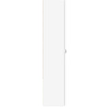 File Cabinet White 60x32x153 cm Engineered Wood - 45-Degree Angle