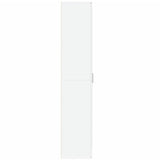 Highboard White 80x35x180 cm Engineered Wood - Top-Down View