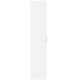 Highboard White 70x35x180 cm Engineered Wood