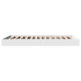 Bed Frame without Mattress White 90x190 cm Engineered Wood