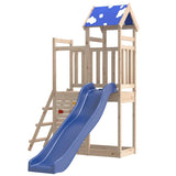 Outdoor Playset Solid Wood Pine - Top-Down View