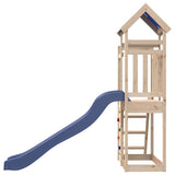 Outdoor Playset Solid Wood Pine - Rear View