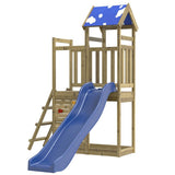 Outdoor Playset Impregnated Wood Pine - Top-Down View