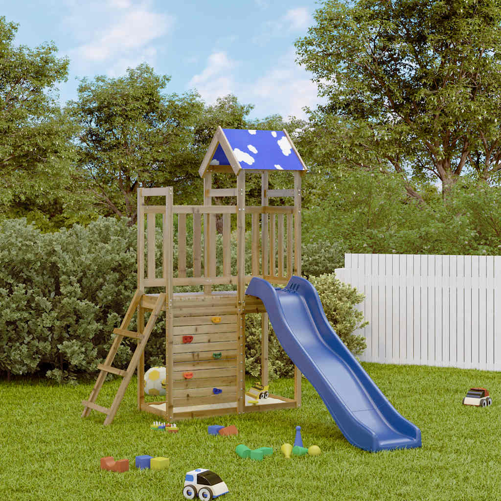 Outdoor Playset Impregnated Wood Pine