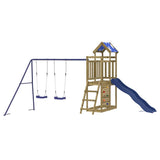 Outdoor Playset Impregnated Wood Pine - Side View