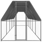 Chicken Cage 2x10x2 m Galvanised Steel