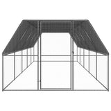 Chicken Cage 3x10x2 m Galvanised Steel